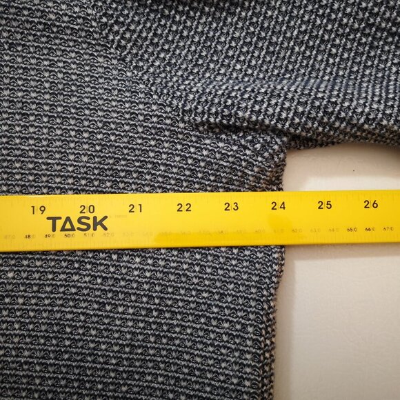 Old Navy Ladies Size XL Navy & White Waffle Pattern Pullover Hoodie - Picture 10 of 12